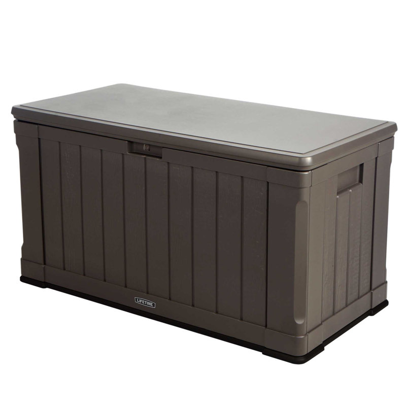 Lifetime Plastic Storage Bench & Reviews Wayfair